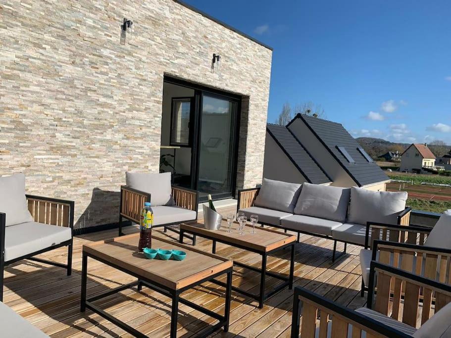 Villa Moderne Houlgataise/Roof Top/Proche Mer ! Houlgate Exteriér fotografie